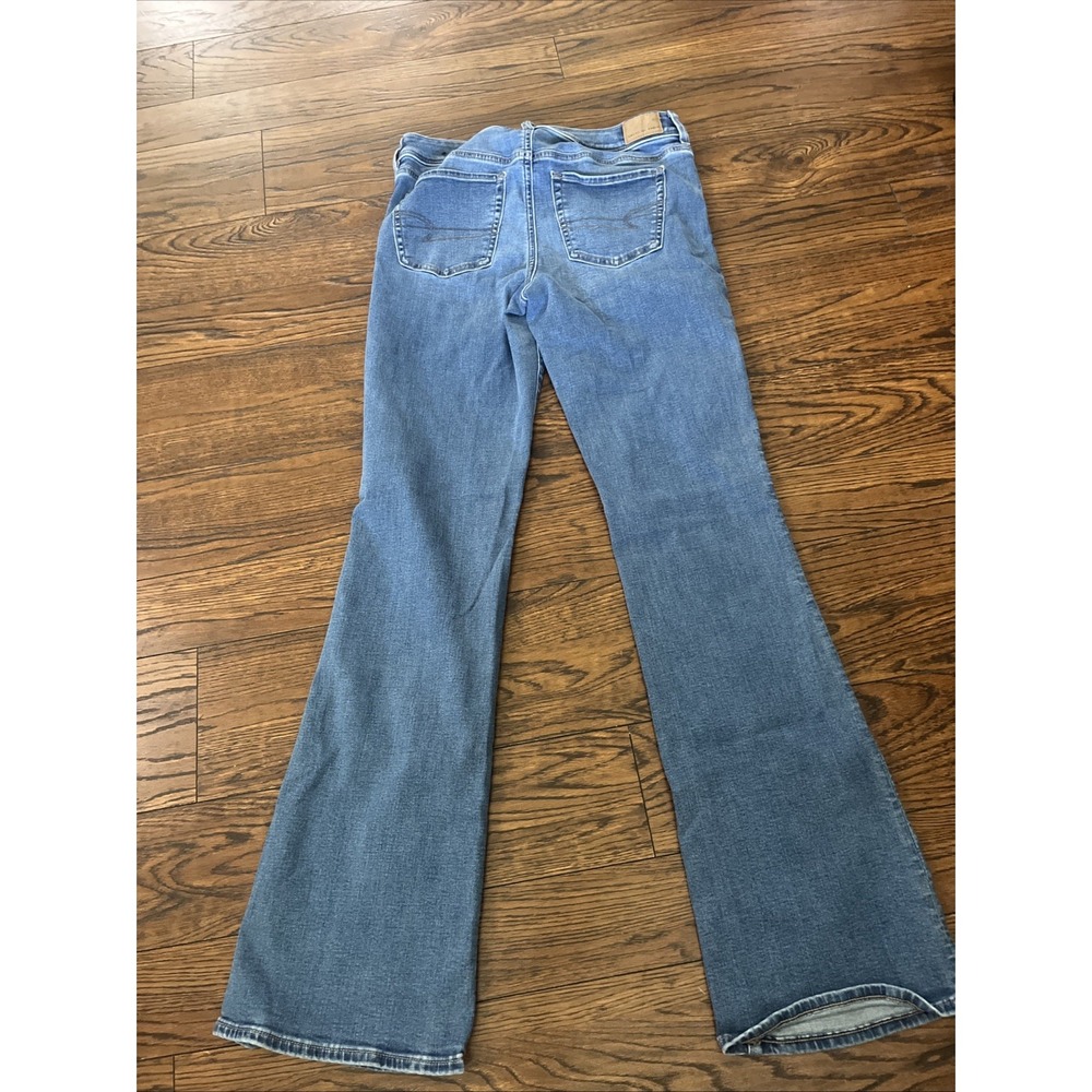 American Eagle KickBoot Womens 8 Long Next Level Stretch Bootcut Preppy - Picture 6 of 6